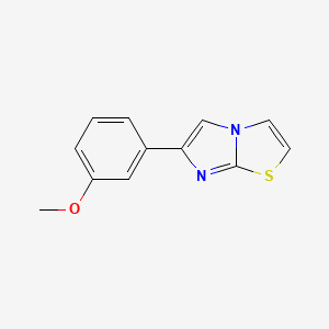 B3168287 6-(3-Methoxyphenyl)imidazo[2,1-b]thiazole CAS No. 92754-06-8
