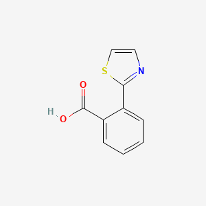 molecular formula C10H7NO2S B3168306 2-(1,3-Thiazol-2-yl)benzoic acid CAS No. 927802-39-9
