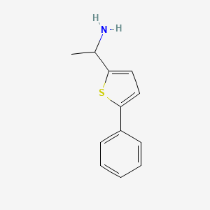 1-(5-Phenylthiophen-2-yl)ethanamine