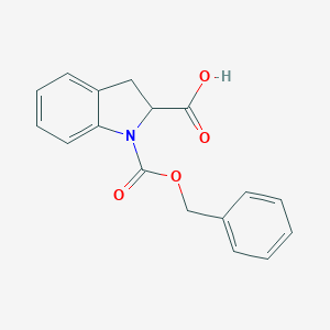 1-[(Benzyloxy)carbonyl]-2-indolinecarboxylic acid