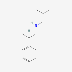 molecular formula C13H21N B3168668 (2-Methylpropyl)(2-phenylpropyl)amine CAS No. 932154-37-5