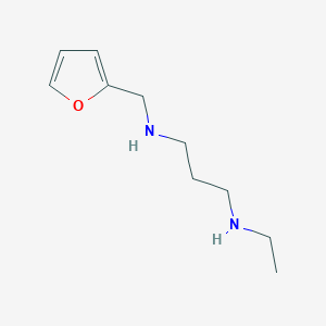 N1-Ethyl-N3-(2-furylmethyl)-1,3-propanediamine