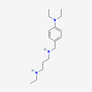 N1-[4-(Diethylamino)benzyl]-N3-ethyl-1,3-propanediamine