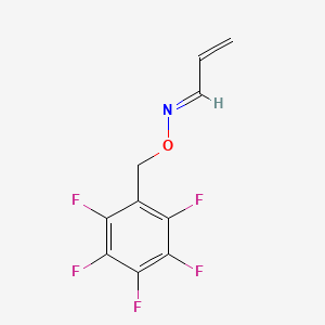 Propenal O-pentafluorophenylmethyl-oxime