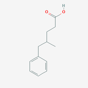 4-Methyl-5-phenylpentanoic acid