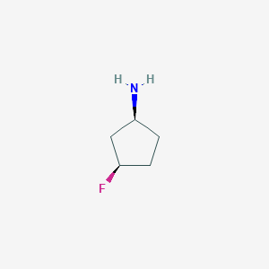 (1S,3R)-3-fluorocyclopentan-1-amine