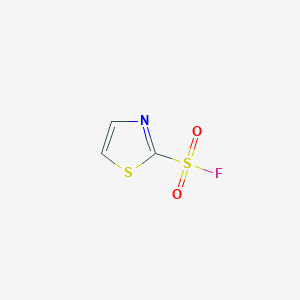 molecular formula C3H2FNO2S2 B3169039 1,3-thiazole-2-sulfonyl fluoride CAS No. 934236-38-1