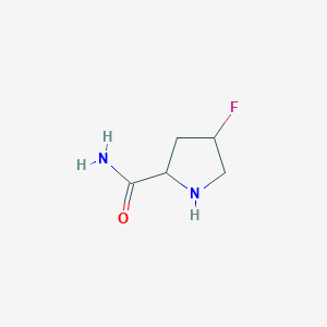 4-Fluoropyrrolidine-2-carboxamide