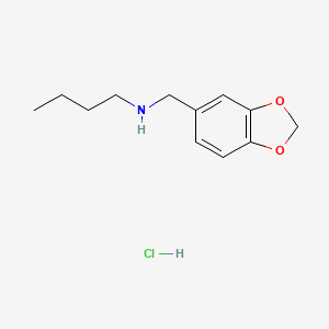 (2H-1,3-Benzodioxol-5-ylmethyl)(butyl)amine hydrochloride