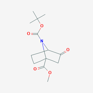 7-tert-Butyl 1-methyl 3-oxo-7-azabicyclo[2.2.1]heptane-1,7-dicarboxylate