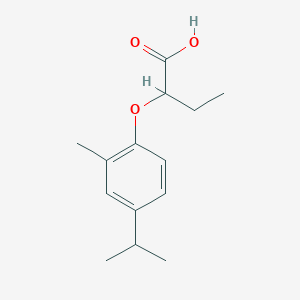 2-(4-Isopropyl-2-methylphenoxy)butanoic acid