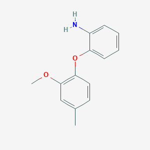 2-(2-Methoxy-4-methylphenoxy)aniline