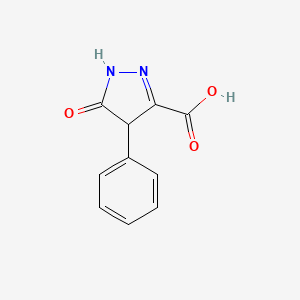 5-oxo-4-phenyl-4,5-dihydro-1H-pyrazole-3-carboxylic acid