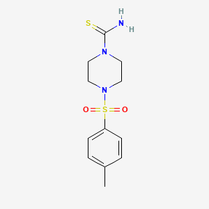 4-(4-Methylphenyl)sulfonylpiperazine-1-carbothioamide
