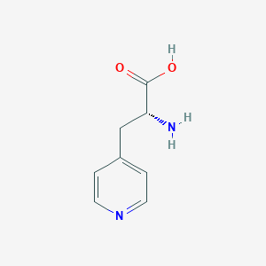 molecular formula C8H10N2O2 B031698 3-(4-Pyridyl)-D-alanine CAS No. 37535-50-5