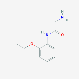 molecular formula C10H14N2O2 B3169917 2-amino-N-(2-ethoxyphenyl)acetamide CAS No. 938337-43-0