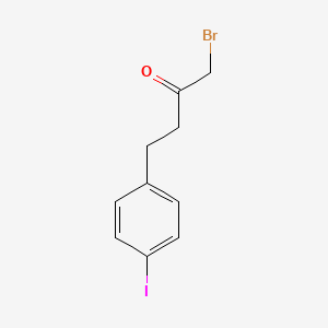molecular formula C10H10BrIO B3170048 1-Bromo-4-(4-iodophenyl)butan-2-one CAS No. 939825-20-4