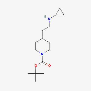 tert-Butyl 4-(2-(cyclopropylamino)ethyl)piperidine-1-carboxylate