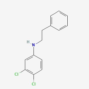 3,4-Dichloro-N-phenethylaniline