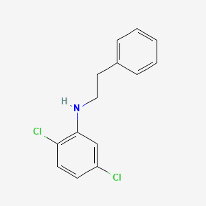 2,5-Dichloro-N-phenethylaniline