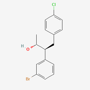 (2R,3S)-3-(3-bromophenyl)-4-(4-chlorophenyl)butan-2-ol