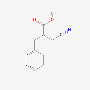 2-Benzyl-3-cyanopropanoic acid