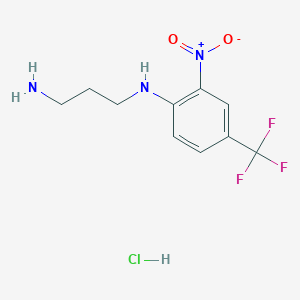 N-[2-Nitro-4-(trifluoromethyl)phenyl]-1,3-propanediamine hydrochloride