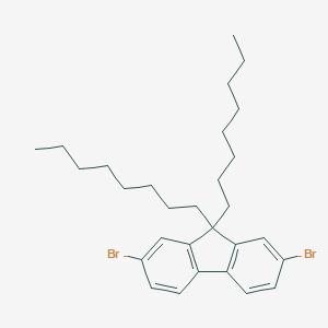 molecular formula C29H40Br2 B031703 9,9-Dioctyl-2,7-dibromofluorene CAS No. 198964-46-4