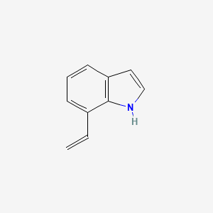 molecular formula C10H9N B3170302 7-Ethenyl-1H-indole CAS No. 94239-08-4