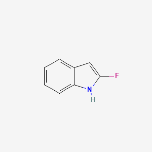 molecular formula C8H6FN B3170502 2-fluoro-1H-indole CAS No. 944347-13-1