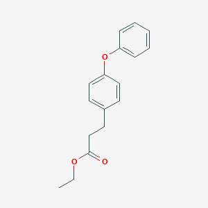 molecular formula C17H18O3 B031726 Ethyl 3-(4-phenoxyphenyl)propanoate CAS No. 861856-61-3