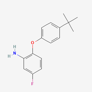2-[4-(Tert-butyl)phenoxy]-5-fluorophenylamine