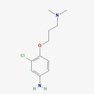 N-[3-(4-Amino-2-chlorophenoxy)propyl]-N,N-dimethylamine