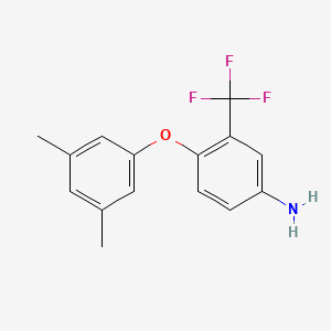 4-(3,5-Dimethylphenoxy)-3-(trifluoromethyl)aniline