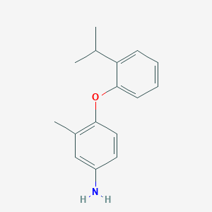 4-(2-Isopropylphenoxy)-3-methylaniline