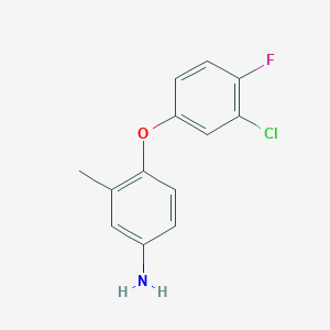 4-(3-Chloro-4-fluorophenoxy)-3-methylphenylamine