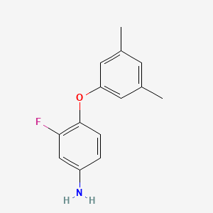 4-(3,5-Dimethylphenoxy)-3-fluoroaniline