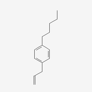 molecular formula C14H20 B3174083 3-(4-n-Pentylphenyl)-1-propene CAS No. 951890-85-0