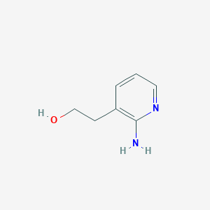 molecular formula C7H10N2O B3174709 2-(2-Aminopyridin-3-yl)ethanol CAS No. 954240-84-7