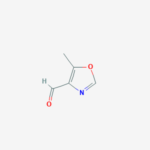 molecular formula C5H5NO2 B3175153 5-Methyl-1,3-oxazole-4-carbaldehyde CAS No. 956118-40-4