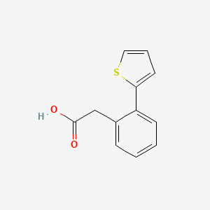 molecular formula C12H10O2S B3175636 2-(2-(thiophen-2-yl)phenyl)acetic acid CAS No. 958219-45-9