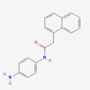 N-(4-Aminophenyl)-2-(1-naphthyl)acetamide