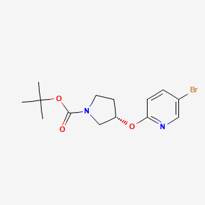 (S)-tert-Butyl 3-((5-bromopyridin-2-yl)oxy)pyrrolidine-1-carboxylate