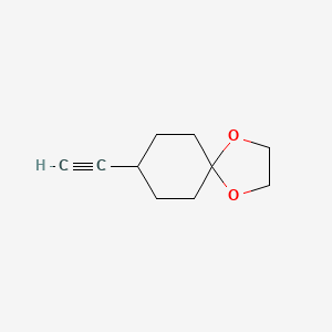 molecular formula C10H14O2 B3175948 8-Ethynyl-1,4-dioxaspiro[4.5]decane CAS No. 96184-86-0