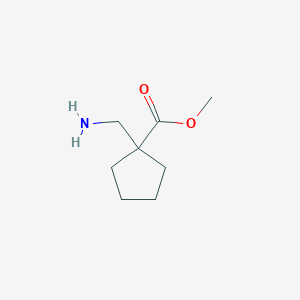 Methyl 1-(aminomethyl)cyclopentanecarboxylate