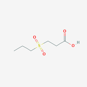 3-(Propylsulfonyl)propanoic Acid