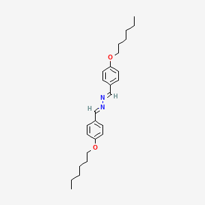 molecular formula C26H36N2O2 B3176399 p-Hexyloxybenzalazine CAS No. 99163-25-4