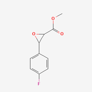 molecular formula C10H9FO3 B3176422 Methyl 3-(4-Fluorophenyl)oxirane-2-carboxylate CAS No. 99334-20-0