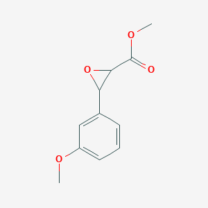 molecular formula C11H12O4 B3176430 Methyl 3-(3-Methoxyphenyl)oxirane-2-carboxylate CAS No. 99334-22-2
