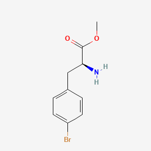 molecular formula C10H12BrNO2 B3176440 Methyl (2S)-2-amino-3-(4-bromophenyl)propanoate CAS No. 99359-33-8